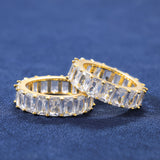 BAGUETTE RING - GOLD PLATED