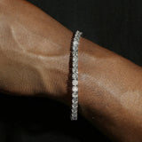 5MM TENNIS CHAIN & BRACELET SET
