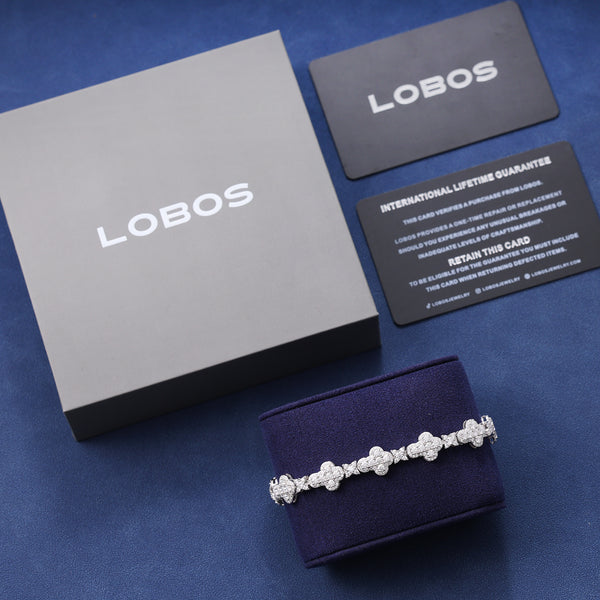 MOISSANITE ROYAL CROSS BRACELET - 925 SILVER - VVS1