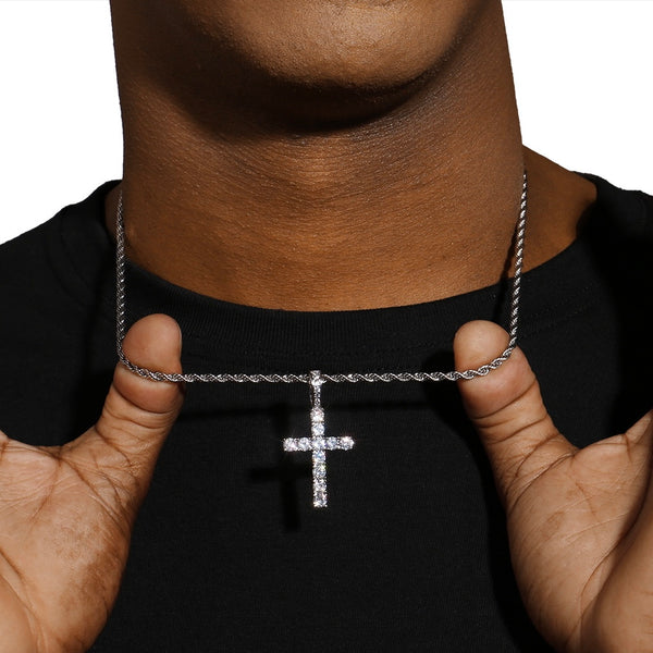 CROSS PENDANT - SILVER PLATED