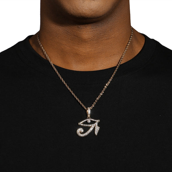 EYE OF HORUS PENDANT - GOLD PLATED