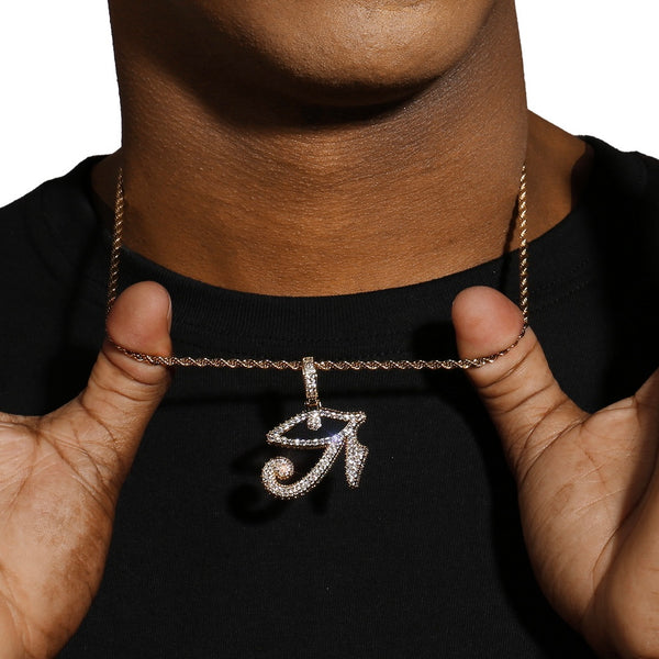 EYE OF HORUS PENDANT - GOLD PLATED