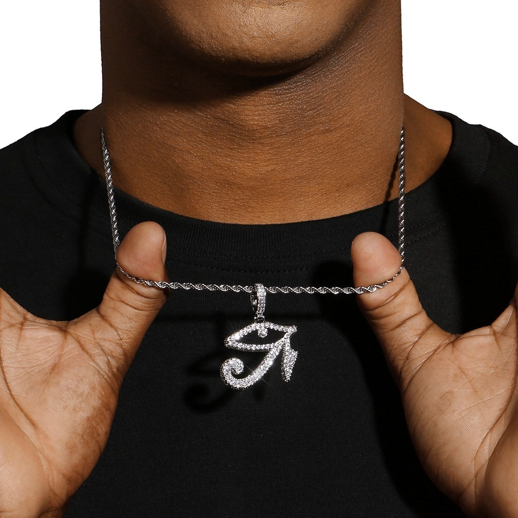 EYE OF HORUS PENDANT - SILVER PLATED