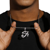 EYE OF HORUS PENDANT - SILVER PLATED