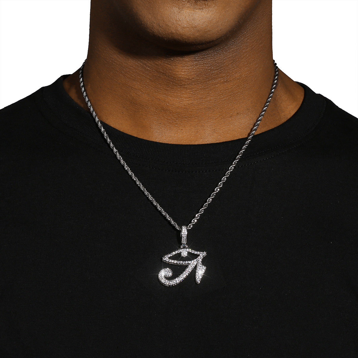 EYE OF HORUS PENDANT - SILVER PLATED