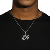 EYE OF HORUS PENDANT - SILVER PLATED