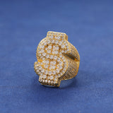 DOLLAR RING - GOLD PLATED