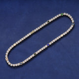 MULTICOLOR DIAMOND TENNIS CHAIN – GOLD PLATED