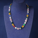 10MM GEMSTONE CHAIN – SILVER PLATED