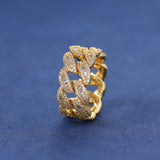 CUBAN RING - GOLD PLATED