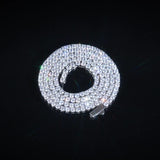 3MM TENNIS CHAIN - SILVER PLATED