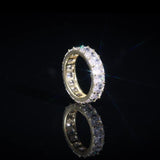 BAGUETTE RING - GOLD PLATED
