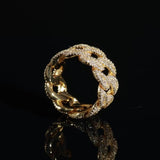 CUBAN RING - GOLD PLATED