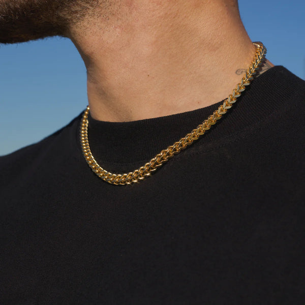 6MM FRANCO CHAIN - GOLD PLATED